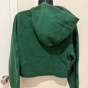 Lululemon Scuba Oversized Half-Zip Hoodie - Green size:XS/S; used Condition